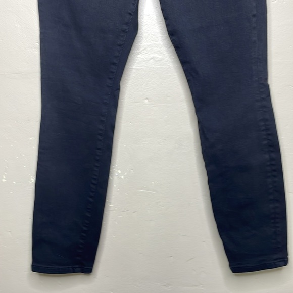 GOOD AMERICAN Jeans Black High Rise Stretchy Denim Essential Basic 5 Pocket 14 - Picture 5 of 12